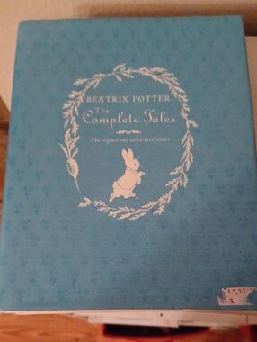 Beatrix Potter The Complete Tales Hardcover - Blue